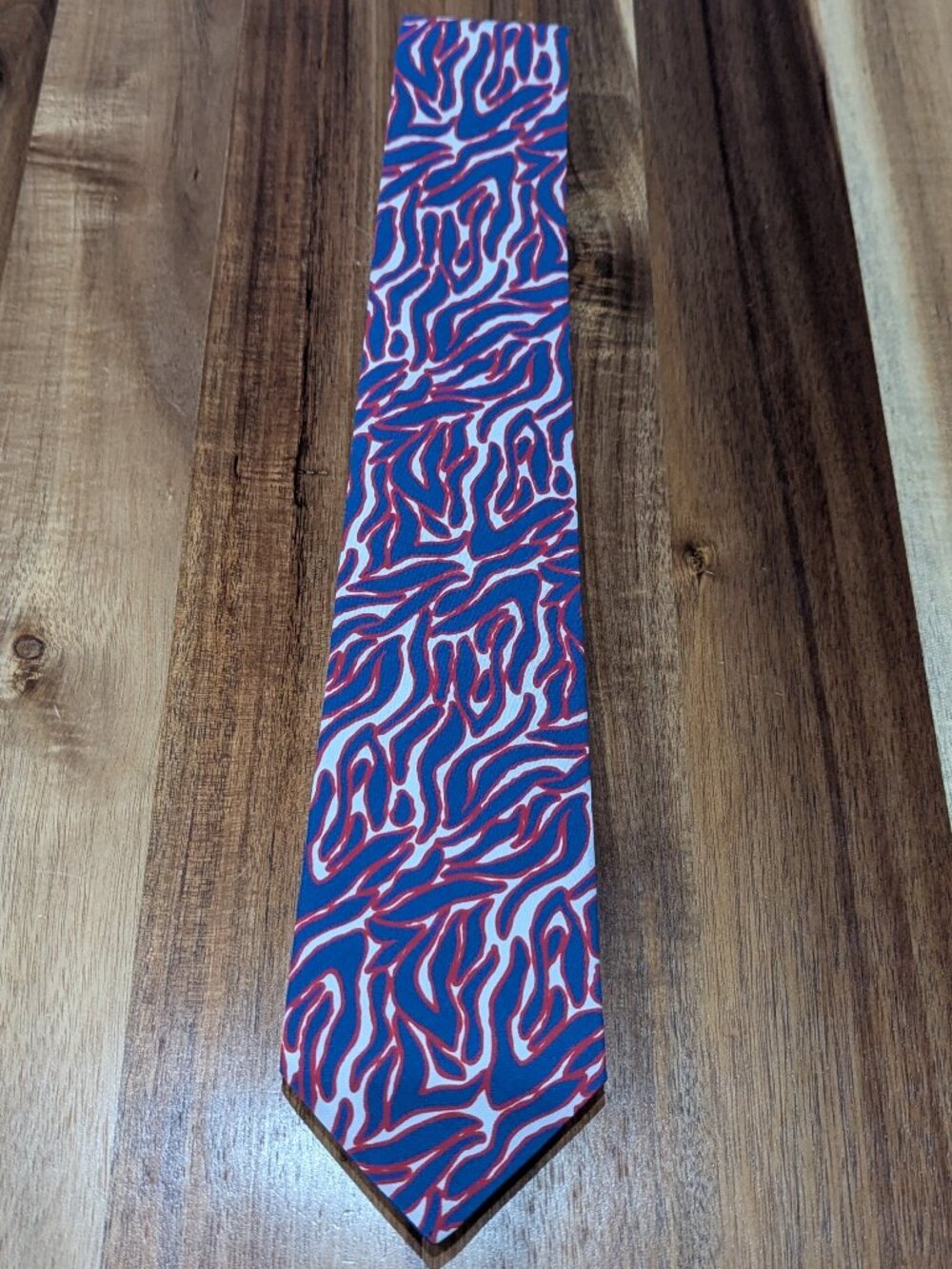 Buffalo Bills Zubaz New Men's Neck Tie. Custom handmade. New